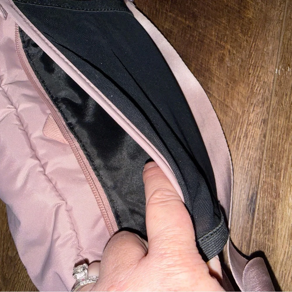 Colugo Pink multipurpose bag stroller crossbody fanny pack